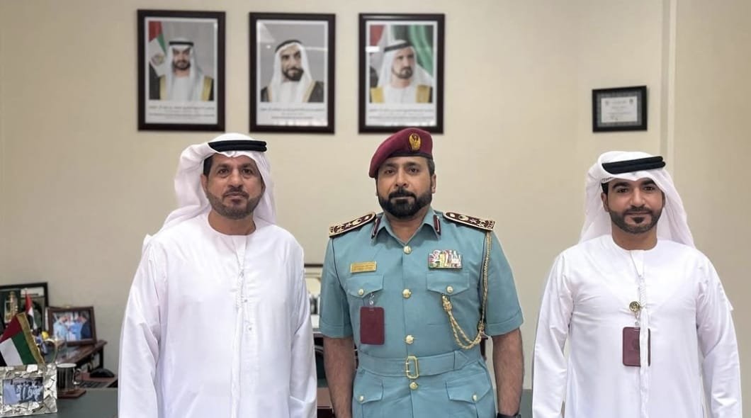 مناقشة التعاون بين جمعية الامارات للمتقاعدين ووزارة الداخلية