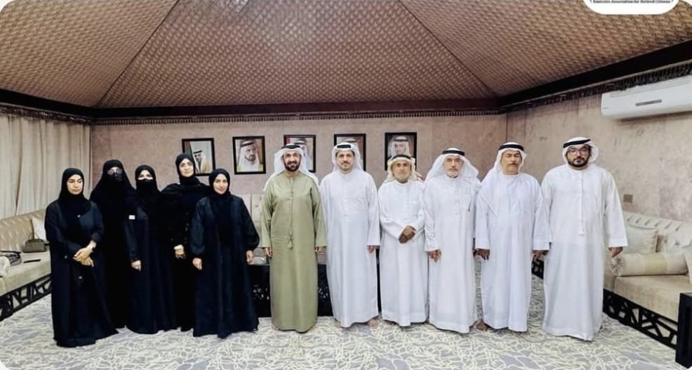 استقبال رئيس البرلمان العربي لوفد جمعية الامارات للمتقاعدين