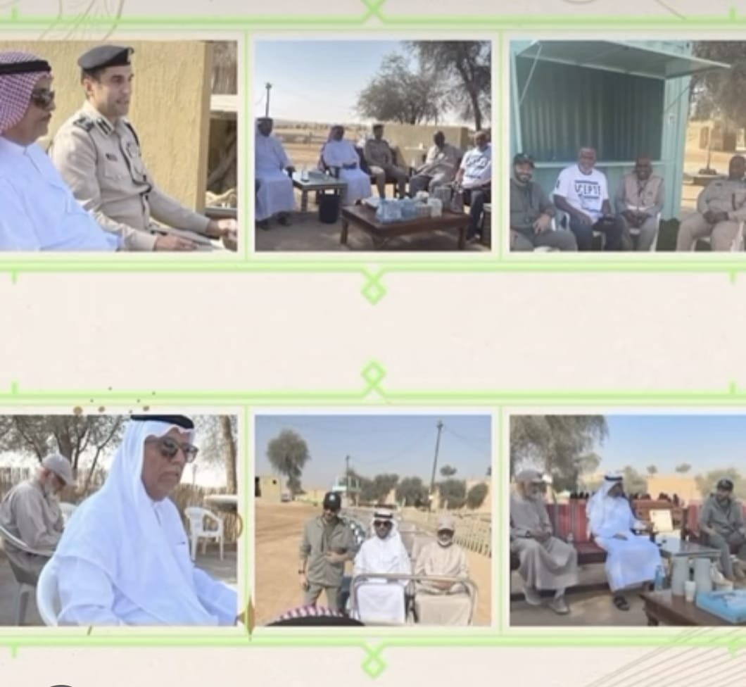 رحلة ترفيهية الى منتزه الشرطة الصحراوي